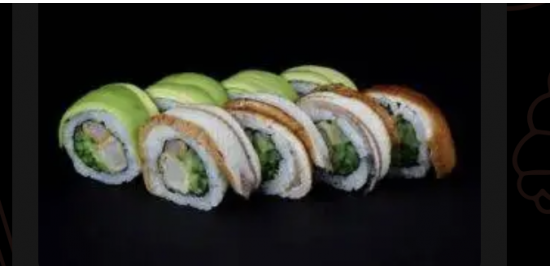 California Gold Dragon Roll
